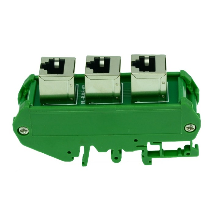 Connettore Ethernet 8p8c Kit 5 Connettori RJ45 Breakout Board - Presa Orizzontale Per PCB E Progetti Elettronici Adattatore Porta Ethernet - Foto 6