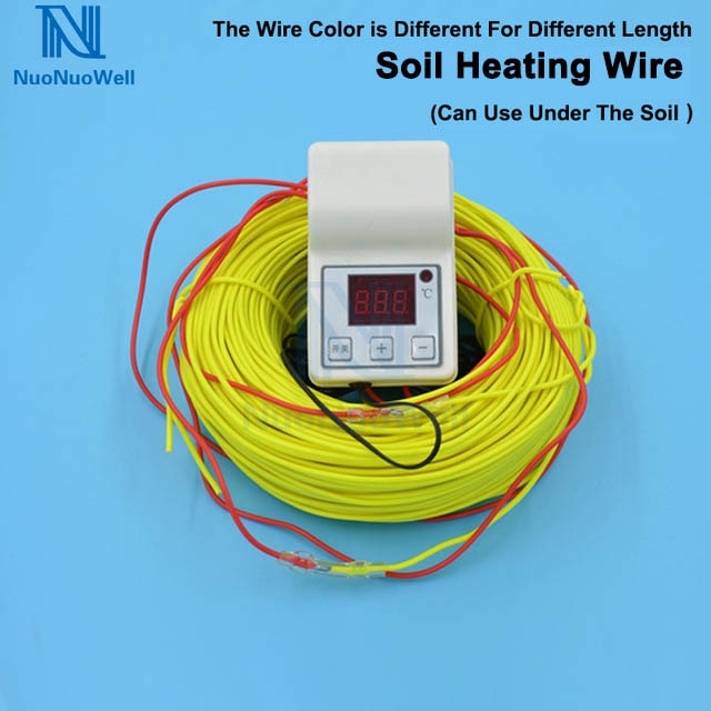 Soil heating kit