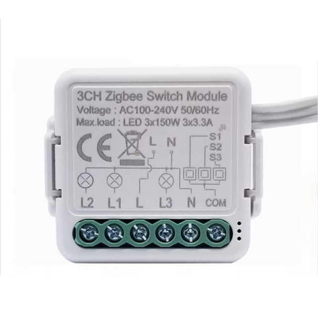 3CH Zigbee Switch