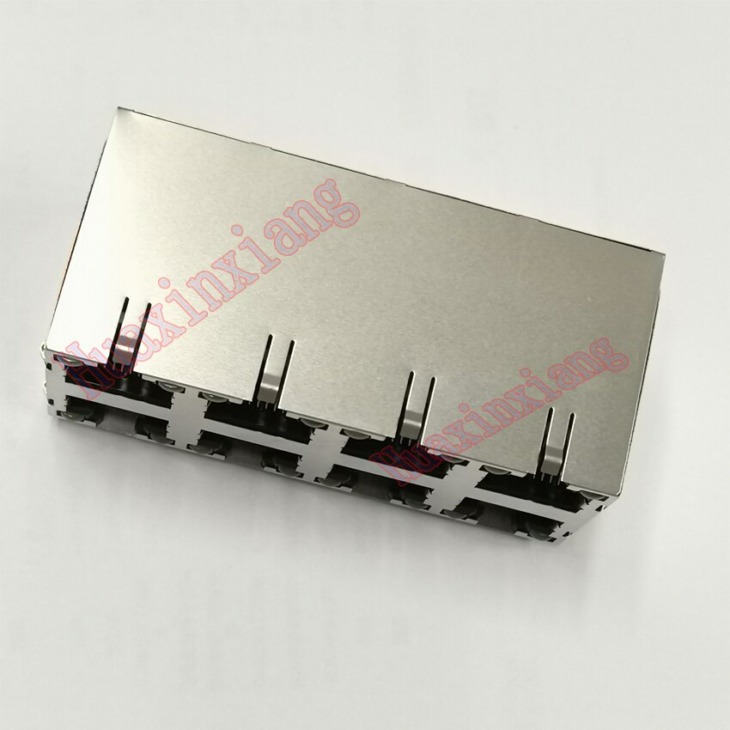5Pcs / Lot 8 Ports Rj45 8P8C Női Csatlakozó / Aljzat Csatlakozó 2 * 4 ...