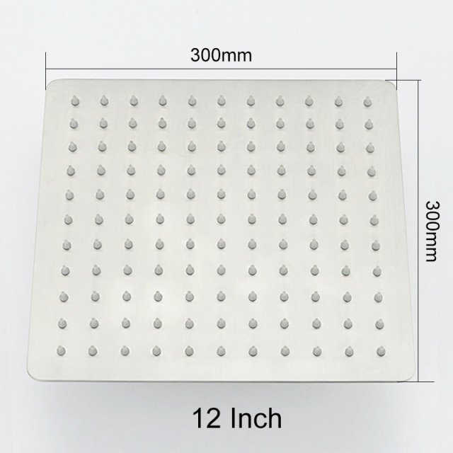 12 inch shower