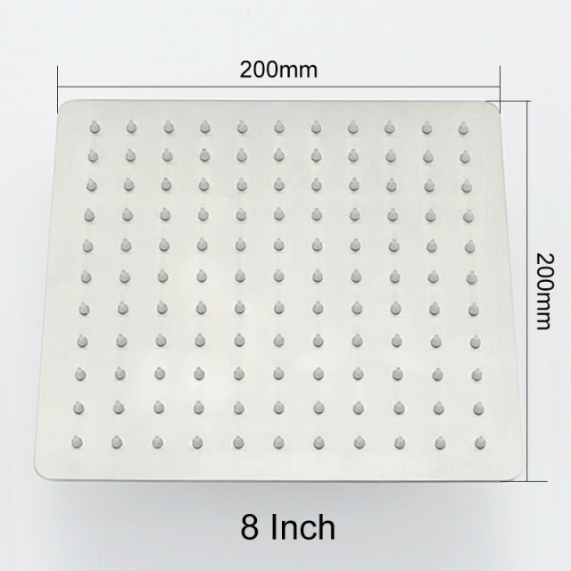8 inch shower