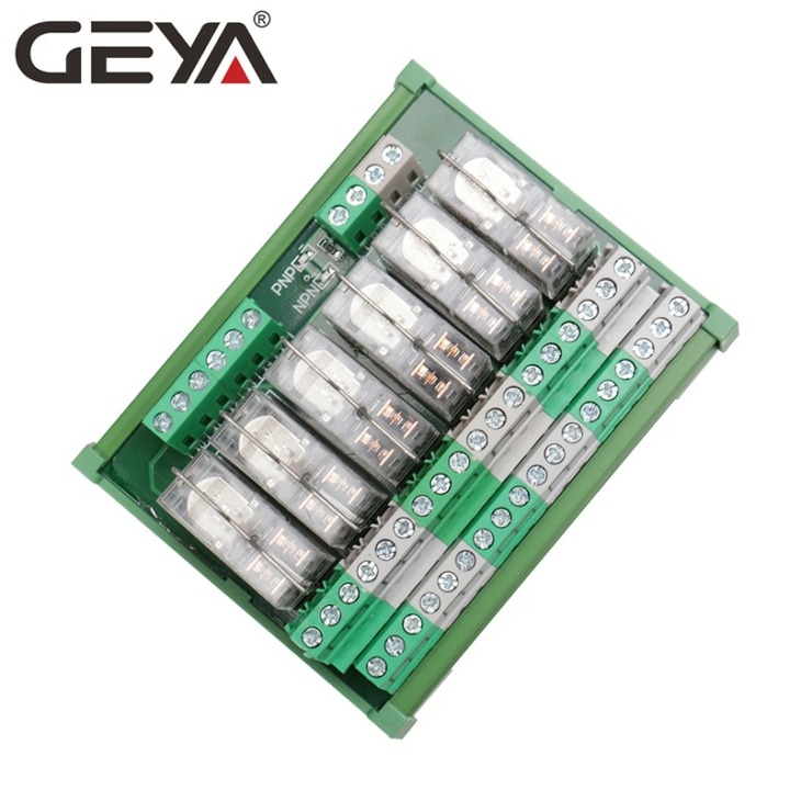 Geya 2Ng2R 6 Csatorna Relé Fórumon Elektronikus Dpdt Plc 12V 24V Ac Dc ...