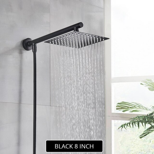 Black 8 inch