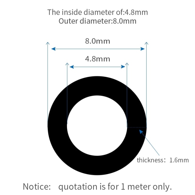 4.8 and 8 Black