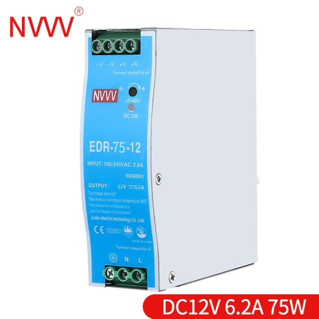 EDR-75W-12V 6.2A
