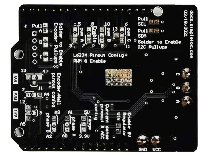 Simplefoc Shield V2.0.3 V1.3.3 Fejlesztési Tábla A Gechanical Dog – FIXO.hu