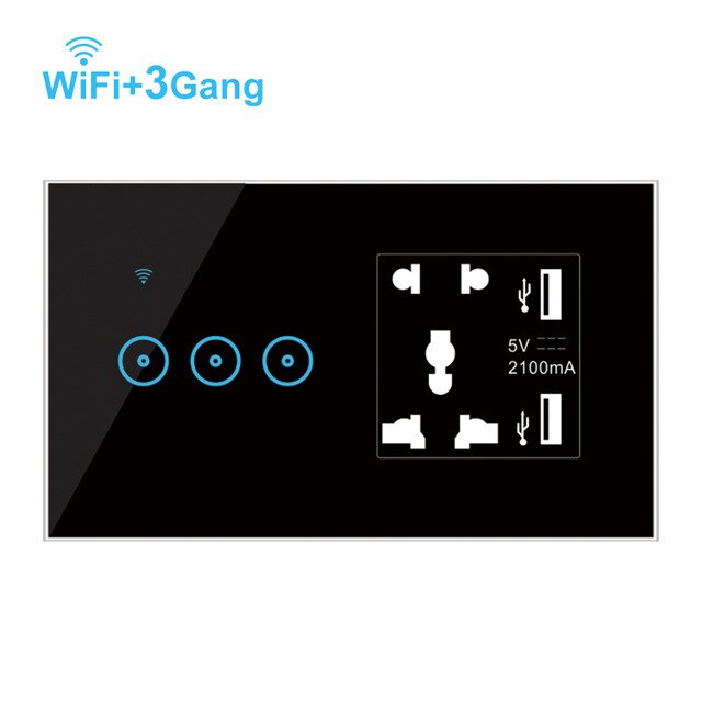 3 Gang Black