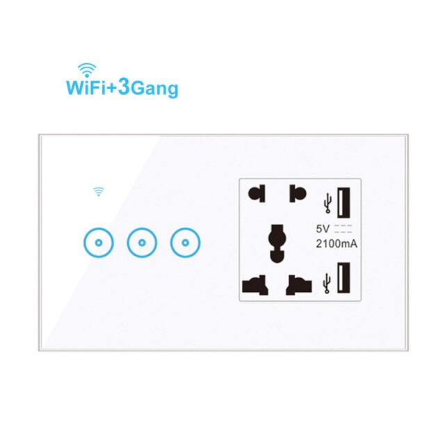 3 Gang White
