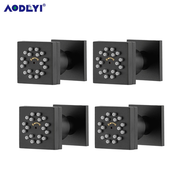 4 pcs Black