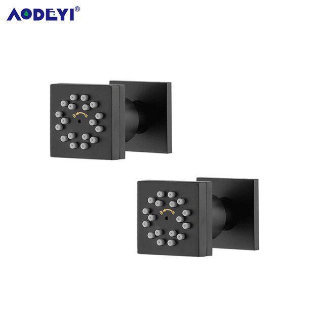 2 pcs black