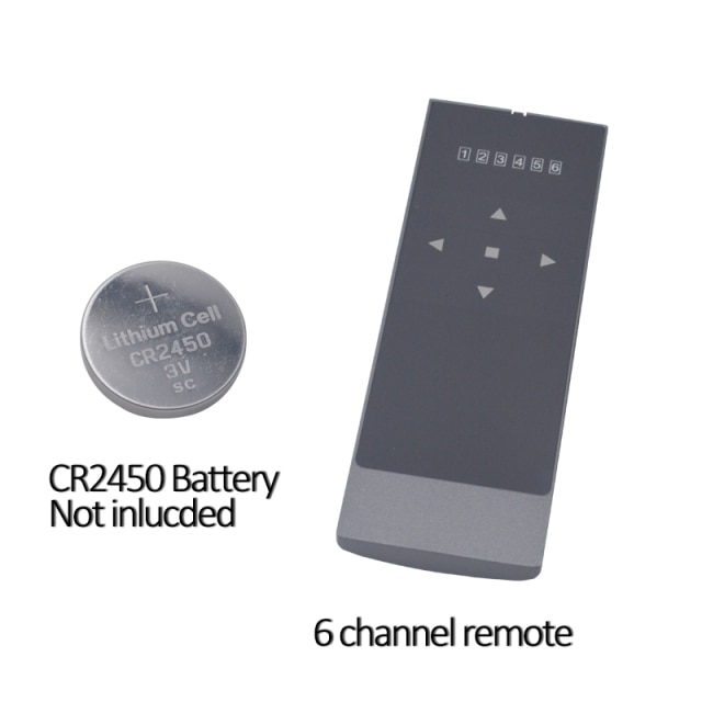 6 channel remoter