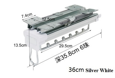 White 36CM Long