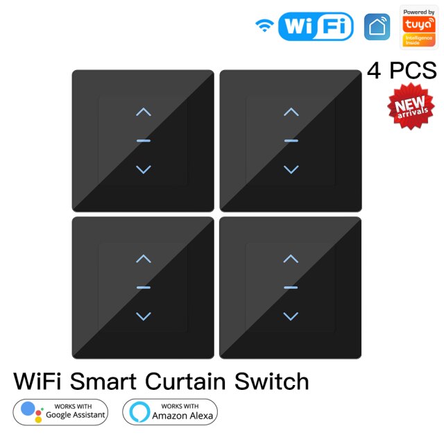 4 PC BLACK