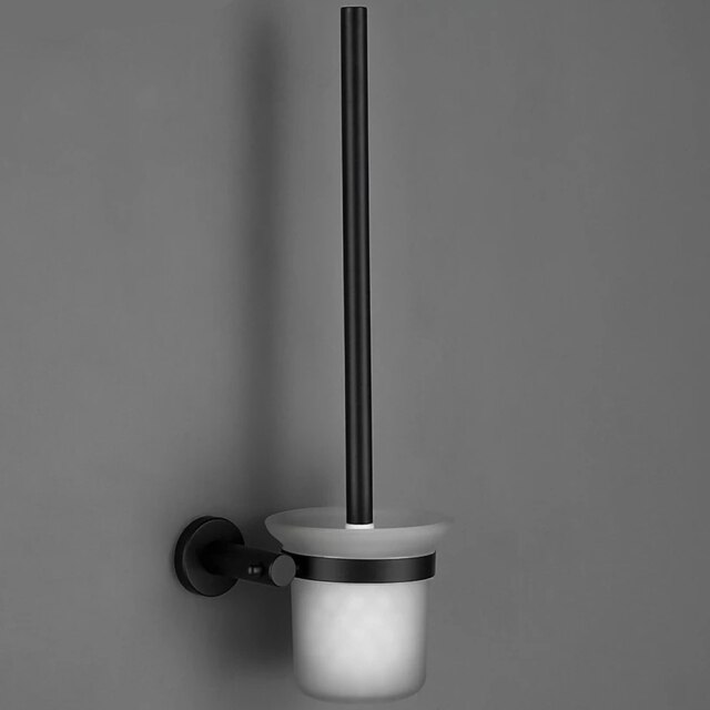 Round black
