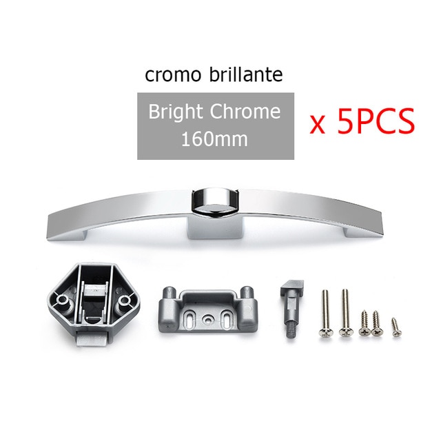 Bright chrome 160mm