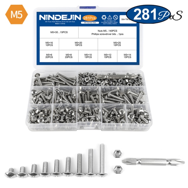 M5 281pcs