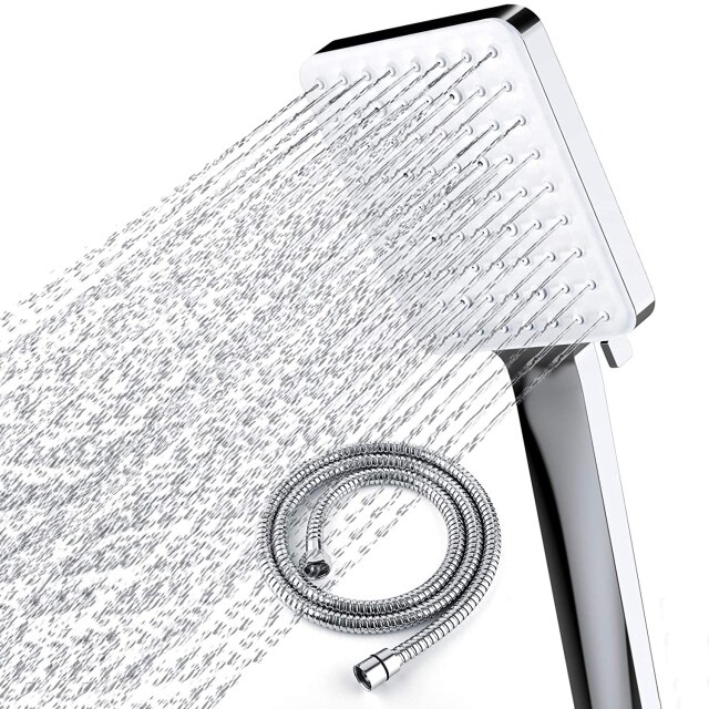 with hose