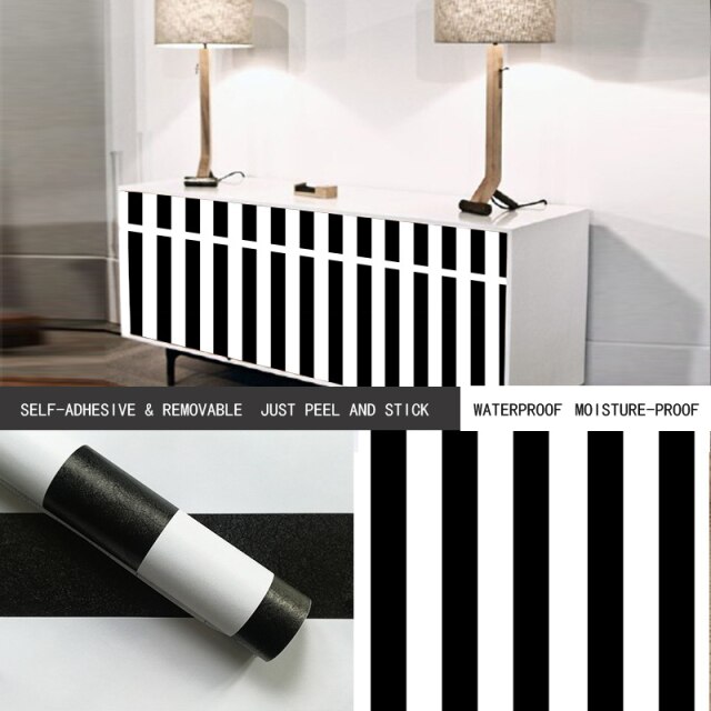 Black white stripes