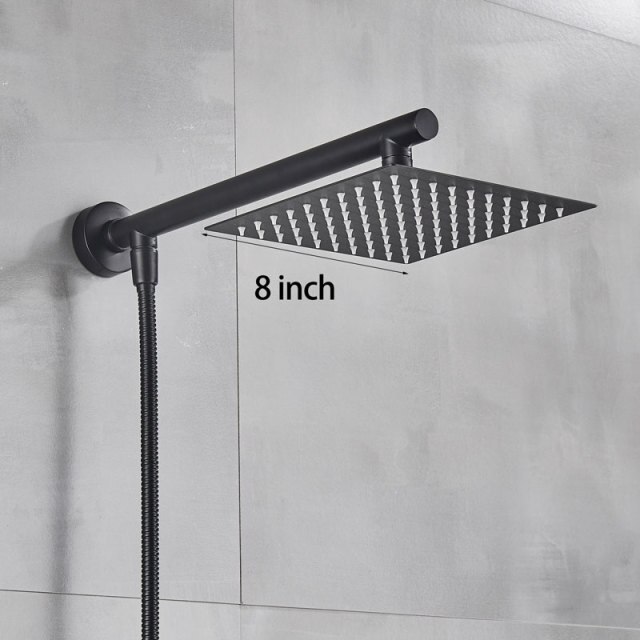Black 8 inch