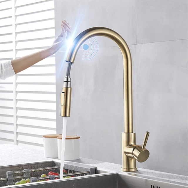 Brushed gold sensor
