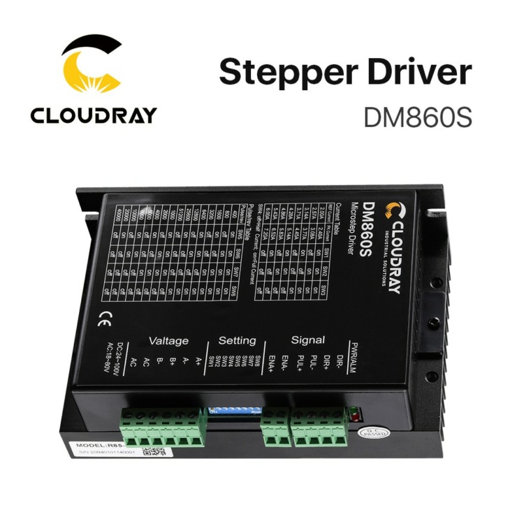 Dm860S Stepper Motor Driver 24-100Vdc 18-80Vac A Nema 34 Léptetőmotor