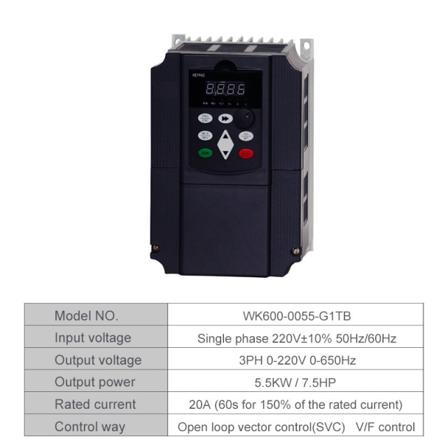 220v 5.5kw