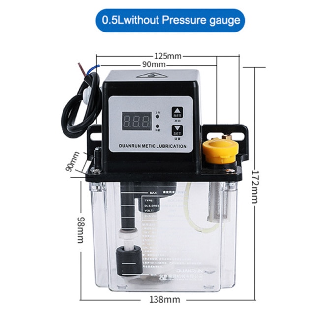0.5L without gauge