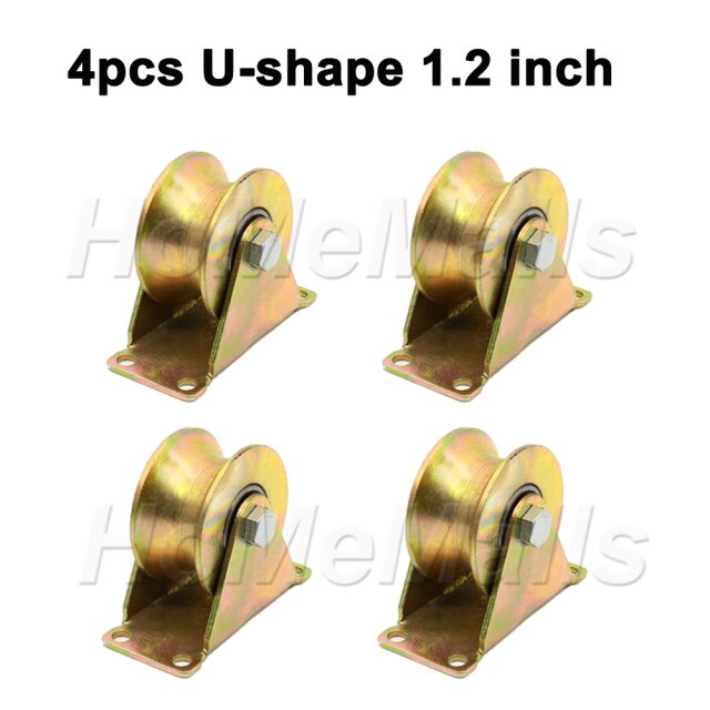 4pcs 1.2inch U shape