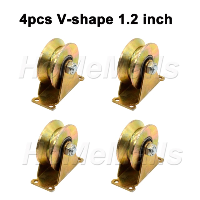 4pcs 1.2inch V shape