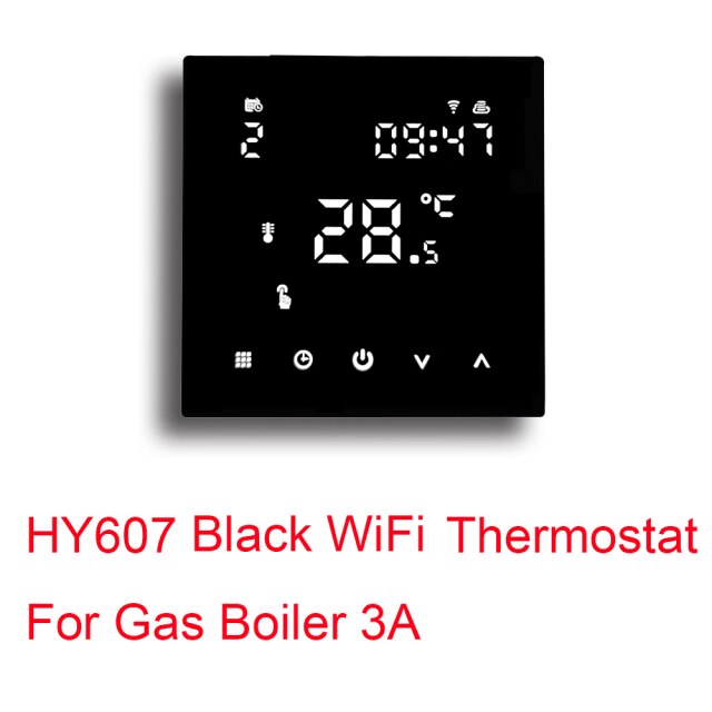 3A Gas Boiler Black