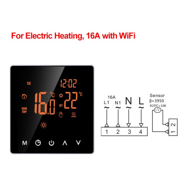 WiFi 16A Electric