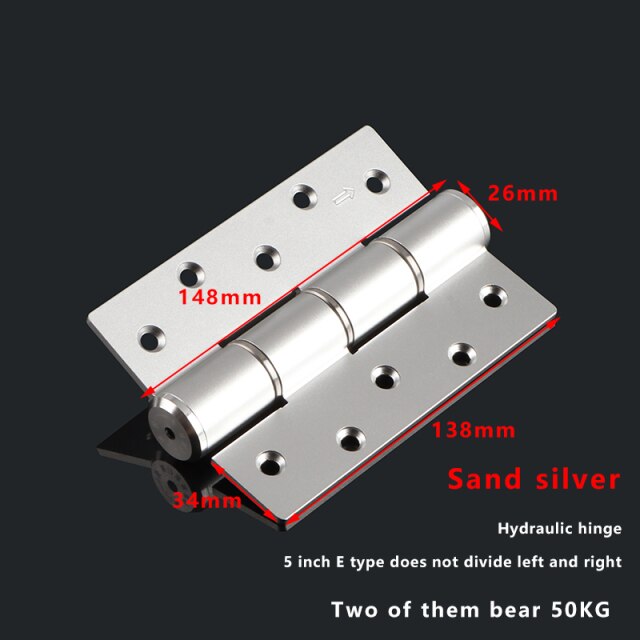 5 inch silver
