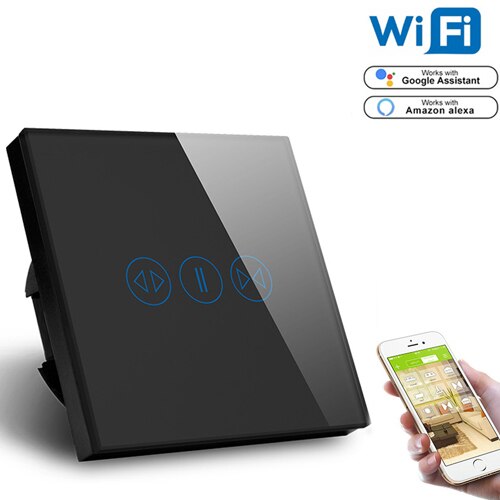 Curtain Switch Black