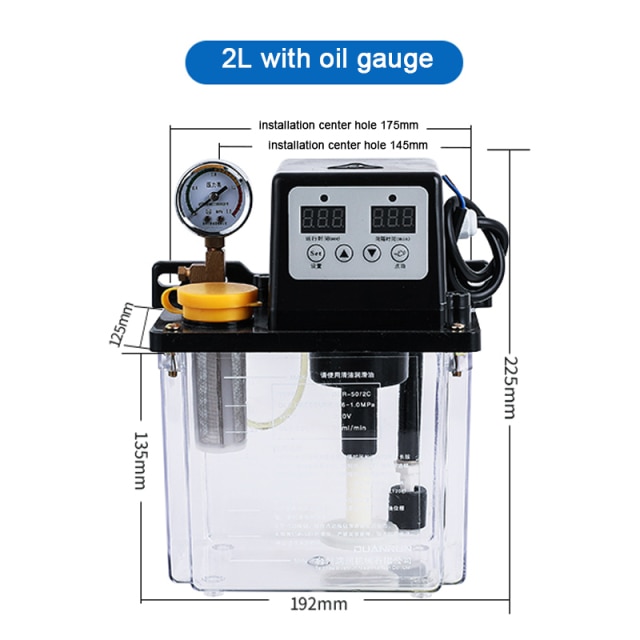 2L with oil gauge