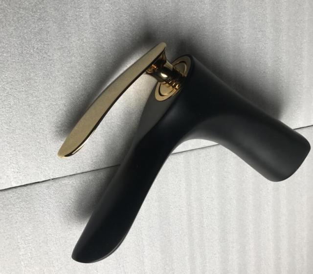 Black with Gold