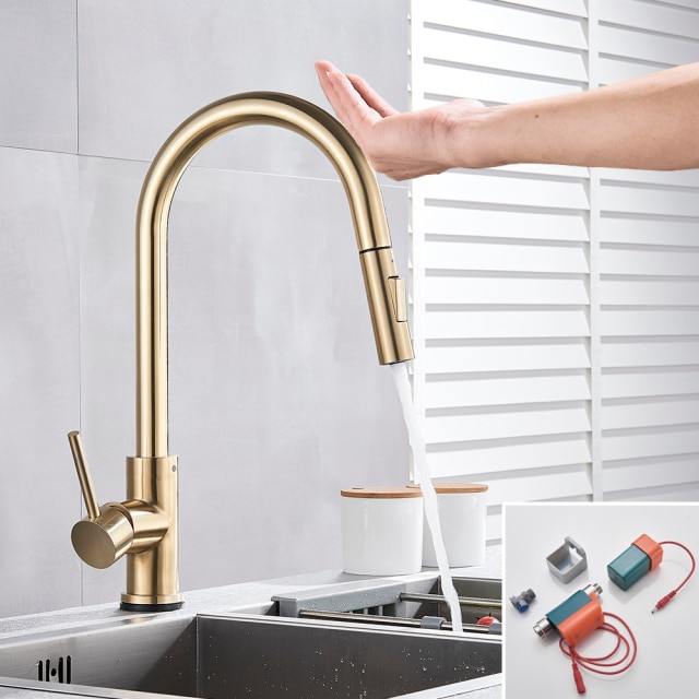 Brush gold sensor