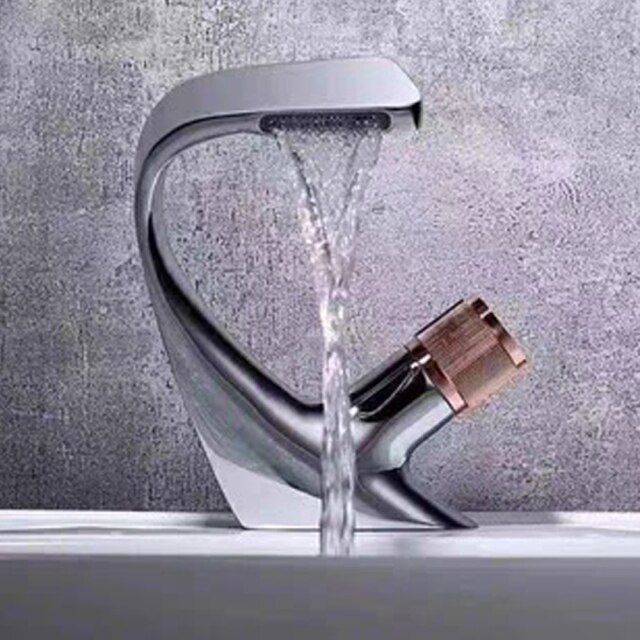 Silver Rose Handle