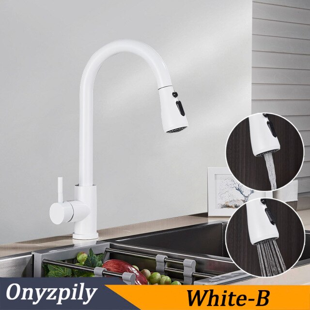 White B