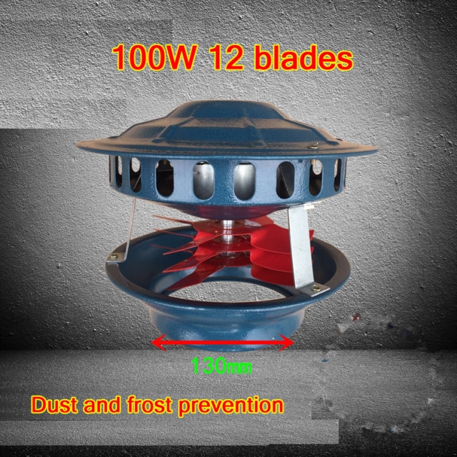 100W 12 blades