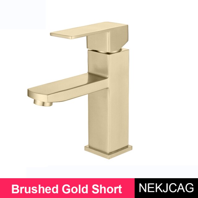 Brushed gold short