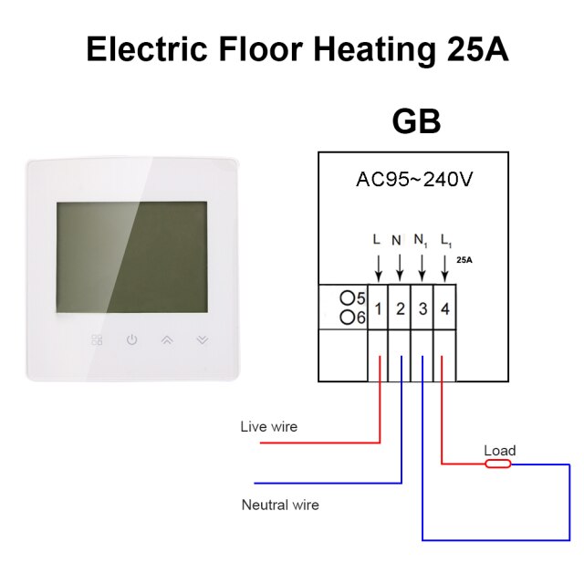 25A electric heating