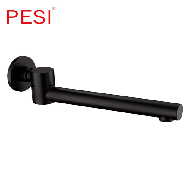 Round black