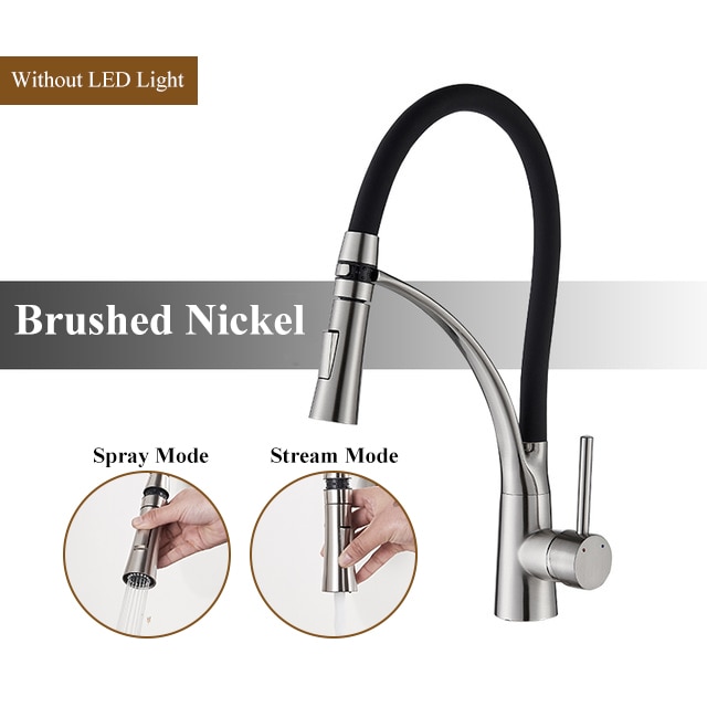 Brushed nickel