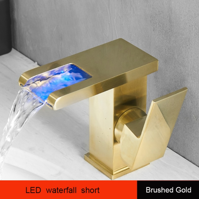 Brushed gold short
