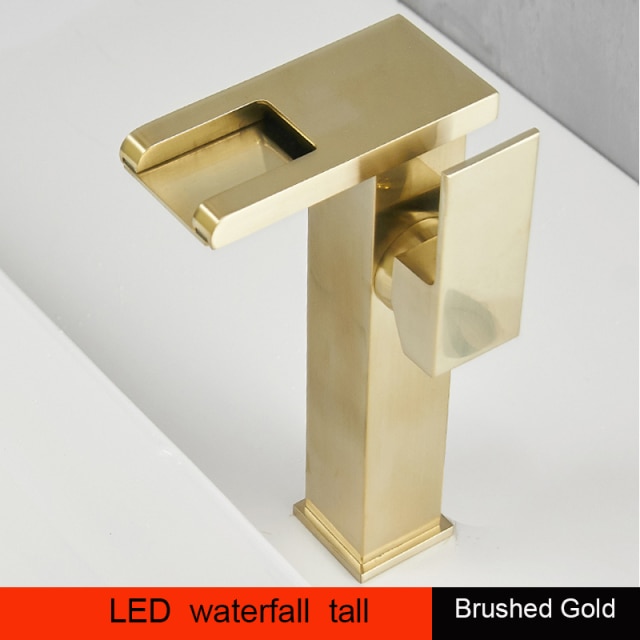 Brushed gold tall
