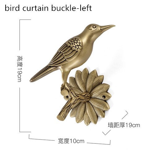 curtain buckle-left