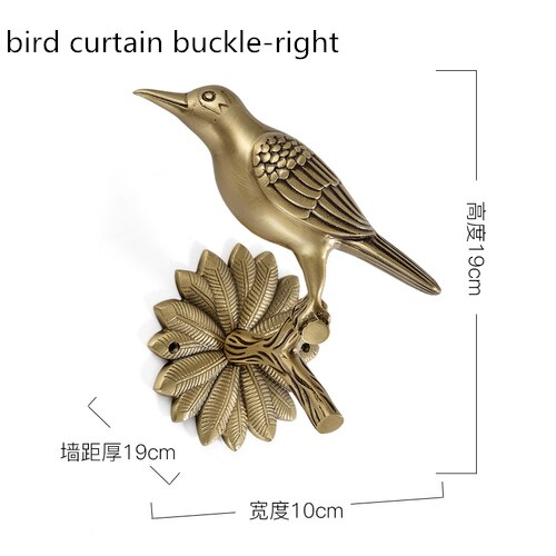 curtain buckle-right