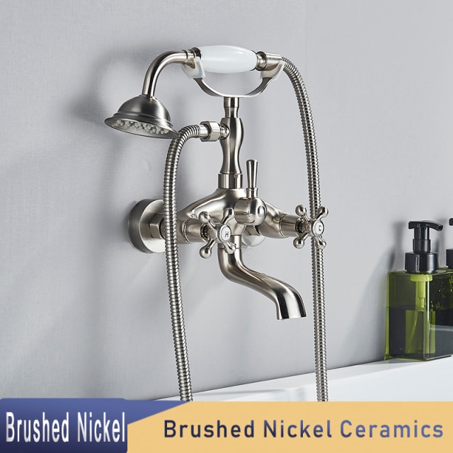 Brushed nickel