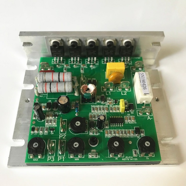 Dc Brush Motorfordulatszám Szabályozó Jymc220BÉn 230Vac 12Adc